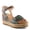 BLUE MULTI, variant on L`Artiste Boca Women’s Hand-painted Wedge Sandal with Comfort Footbed