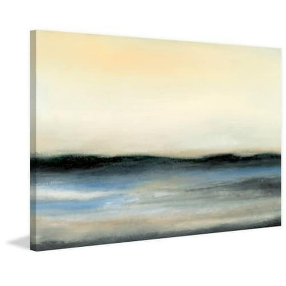Ocean Tide V Painting Print on Wrapped Canvas