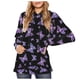 thumbnail image 3 of Moda para mujer Causul con capucha impresa manga larga sudadera chaqueta blusa abrigo Fridja FKASFK5807, 3 of 4