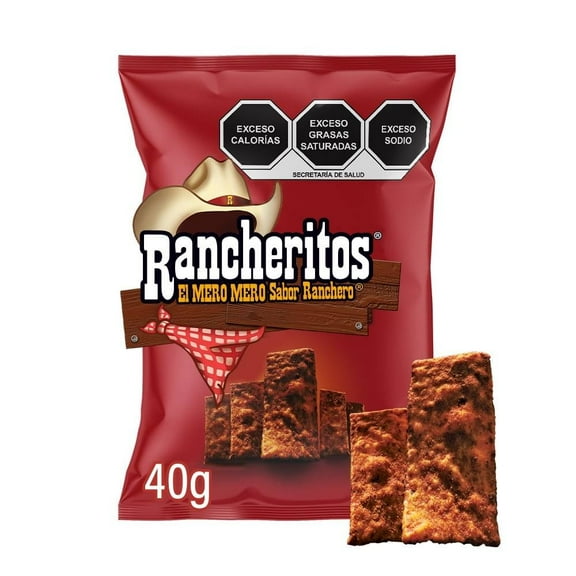 Botana Rancheritos sabor chile y especias 40 g