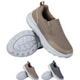 thumbnail image 4 of NOKIO Men's S𝗅ip On Sneakers Lightweight Breathable Walking Shoes Comfortable Casual L𝗈afers Non-S𝗅ip Durab𝗅e Outdoor Sport Shoes Wide Width Soft Sole Shoes for Back to College, 4 of 7