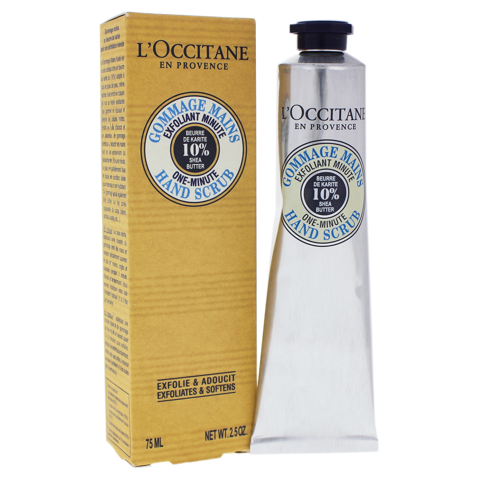 L'Occitane Shea Butter One Minute Hand Scrub by LOccitane for Unisex