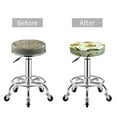 thumbnail image 5 of Fotbe Avocado Doing Sport Stool Covers Round,Waterproof Round Bar Stool Covers Bar Chair Covers Washable Stool Cushion Slipcover for 12-14 Inch Chair-13 inch, 5 of 7