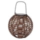 thumbnail image 4 of Farol solar de ratán para exteriores, LED, colgante, impermeable, decorativo, para jardín, césped y patio., 4 of 14