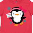 thumbnail image 4 of Inktastic Penguin Girl Snowflakes Girls Toddler T-Shirt, 4 of 5