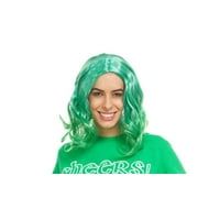 Way to Celebrate St. Patrick's Day Metallic Green Wig