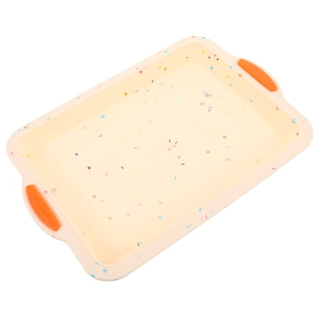 Masteelf Square Silicone Baking Dish Non-Stick Flexible Mold for Brownies, Cakes, Home Baking and Cooking Use