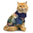thumbnail image 4 of Merry Christmas British Shorthair Santa Hat Xmas Tree Winter Holiday Hawaiian Summer Shirt for Small Medium Large Dog Cat Cat Lover Kitten Owner Gifts - 01013, 4 of 6