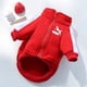 thumbnail image 1 of Baseball Dog Jacket Winter Dog Clothes for Small Medium Dogs Puppy Pet Vest French Bulldog Sweatshirt Chihuahua Costume Pug Coat ShopWise Round, 1 of 9