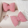 thumbnail image 5 of Red Lumbar Pillow for Couch - Throw Pillow for Back Support, Decorative Accent Pillow for Sofa, Bed, Chair | Home Decor Gift, 5 of 5