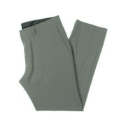 Kenneth Cole Mens Stretch Slim Fit Dress Pants Gray 34/30