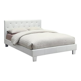 Furniture Of America Warscher Full/Queen Tufted Headboard - Gray Upholstered Transitional Style