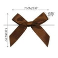 thumbnail image 1 of Christmas Tree Ornaments 50-Piece Magic Wand Set With Pre-Tied Satin Ribbon Bows In Red Green Gold White, 1 of 6