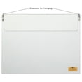 thumbnail image 5 of Excello Global Products Barndoor Mail Holder with Chalkboard, Key Hooks, and Mail Slot (White) - EGP-HD-0447-B, 5 of 5