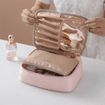 thumbnail image 2 of 2pcs Cosmetiquera Estuches De Maquillaje Bolsa Viaje Xtellar rosa, 2 of 3
