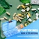 thumbnail image 4 of Organizador de la píldora Mini almacenamiento Semanal Tableta Contenedor Sellado Dispensador de gran capacidad Daily Holder Travel Recordatorio de hogar Azul Inevent HA012381-01, 4 of 7