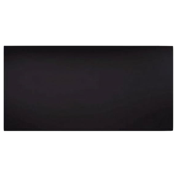 Genesis 2ft x 4ft Black Smooth PVC Ceiling Tile for Office, 10 Pack
