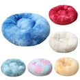 thumbnail image 4 of Reheyre Thickened Warm Soft Pet Cushion Nest Bed Mat Pad Kennel - Round Plush Dog Cat, 4 of 8