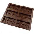 thumbnail image 6 of Silicone Chocolate Mold, Non Stick Baking Tray For Candy, Small Dessert Shaper For Cake Decoration, 6 of 7