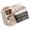 White, variant on YIEMEEN Efficient Makeup Storage Solution With Compartments for Cosmetics Transparent ABS Box Practical Compact Display Case