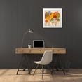 thumbnail image 3 of Lange, Erin 20x20 White Modern Wood Framed Museum Art Print Titled - Colorful Bloom II, 3 of 4