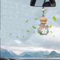 thumbnail image 5 of Blukids Pendant Car Diffusers for Essential Oils Car Hanging Perfume Bottle Car Hanging Air Freshener Mirror Trim Automatic Air Freshener Air Diffuser Glass Perfume Bottle(Pink), 5 of 6