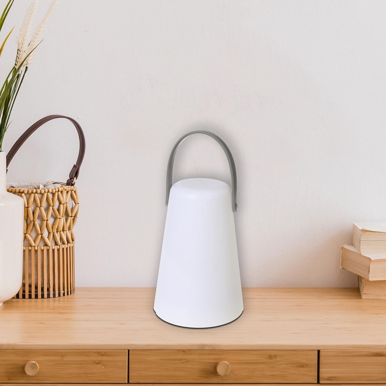 Handle De Lanterne Extérieure Led Whitegrey