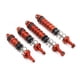 thumbnail image 2 of Vogacara Kit de amortiguadores delanteros y traseros de Metal, 4 Uds., Control remoto para coche 1:12, piezas de actualización para modificación de Kits de construcción modelo Rojo Vogacara FN010008-01, 2 of 6