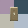 thumbnail image 3 of WALLPLATE 1 TOG BRSH BRS (Pack of 1), 3 of 5