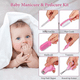 thumbnail image 4 of Kit De Higiene Cuidado del Bebé 13 pcs Termómetro Salud Manicure, Rosa, 4 of 5