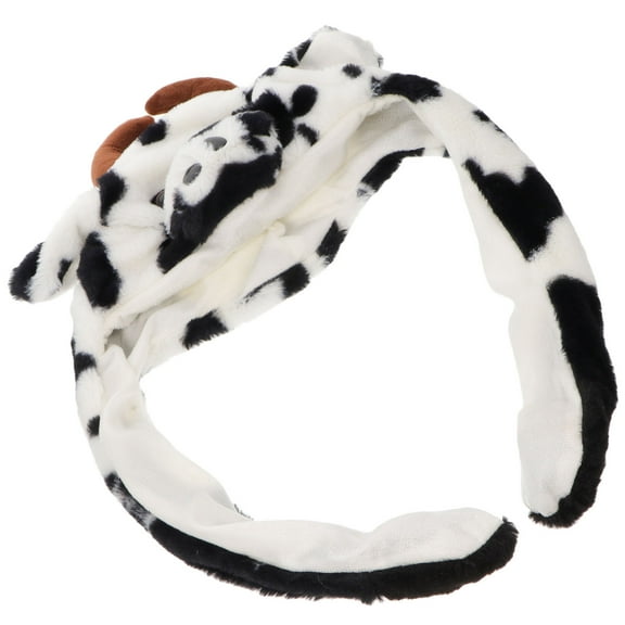 PTOOTP Cow Shape Party Hat with Moveable Ears, Unique Design, Assorted Colors, Fun Costume Accessory for Parties and Events