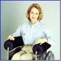 Bolster Side Arm (Lateral Stabilizer Armrest Bolster - Item #706115 - Half Armrest w/Sheepskin Cover, 11