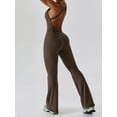 thumbnail image 7 of Biekopu Women Workout Jumpsuit, Sleeveless U Neck Backless Hollowed Solid Slim Romper Yoga Jumpsuit, 7 of 7