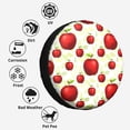 thumbnail image 6 of Kdxio Fruit Apples for Tire Cover Wheel Protectors Tyre Covers Weatherproof Wheel Covers Universal Fit for Trailer Rv SUV Truck Camper Travel Trailers 17 inch, 6 of 8