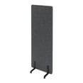 thumbnail image 4 of Miumaeov Freestanding Office Partition Noise Reducing Acoustic Room Wall Divider Privacy Screen with Lockable Wheels Temporary Room Separator W24" X H66, 4 of 12