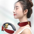 thumbnail image 2 of Fiogavroetic Electric Neck Neck Massager With Heat, 4 Modes 15 Level 12 Massage Heads Deep Tissue Point, Portable Neck, 2 of 8