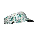 thumbnail image 2 of Xecao Hello Summer for Adult Sun Cap offers versatile sun protection with adjustable Velcro for a secure fit., 2 of 8