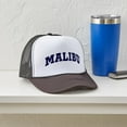 thumbnail image 3 of CafePress - MALIBU - Adjustable Unisex Printed Trucker Hat with Mesh Back, 3 of 8