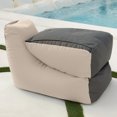 thumbnail image 2 of Jaxx Prado Outdoor Chaise Lounge, Pearl, 2 of 7