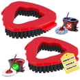 thumbnail image 1 of Cepillo de limpieza Tidy Monster, pack de 2 cabezales para mopa giratoria de 15 cm, 1 of 8