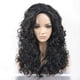 thumbnail image 3 of Peluca de Fibra Química de Estilo Europeo y Americano Pelo y Rizado Peluca Mediana Rizada de Lana Negra, 3 of 6