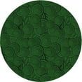 thumbnail image 1 of Ahgly Company Indoor Round Patterned Green Area Rugs, 4' Round, 1 of 6