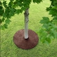 Rubberific 24" Rubber Mulch Tree Ring 3 Pack (Black)
