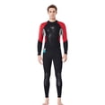 thumbnail image 1 of Sonducket Trajes de neopreno DiveSail, traje de buceo ultrafino de secado rápido, traje de neopreno para hombres y mujeres, mono para buceo, Deportes acuáticos negro/rojo L, 1 of 6