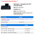 thumbnail image 2 of MAP Sensor - Compatible with 1987 - 1996 GMC G3500 1988 1989 1990 1991 1992 1993 1994 1995, 2 of 2