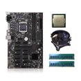 thumbnail image 2 of Sidaley Placa base de computadora de velocidad rápida DDR4 LGA1151 placa de minería 4 pines 24 pines puerto de alimentación piezas de actualización Kits de mantenimiento de impresoras No.08, 2 of 6