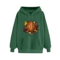 thumbnail image 5 of Enjoytime Thanksgiving Hoodie Women Print Long Sleeve Pullover Sweatshirt Fall Winter Cute Casual Hoodie with Pockets, 5 of 5