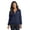 True Navy, variant on Port Authority Women's Lightweight Hooded Drawcord Jacket