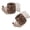 Brown leopard patter, variant on Leopards Print Sheer Ribbon Shoe Laces 140cm Long Flat Shoelaces Polyester Shoe Laces for Adults Kids Trainers Sneakers