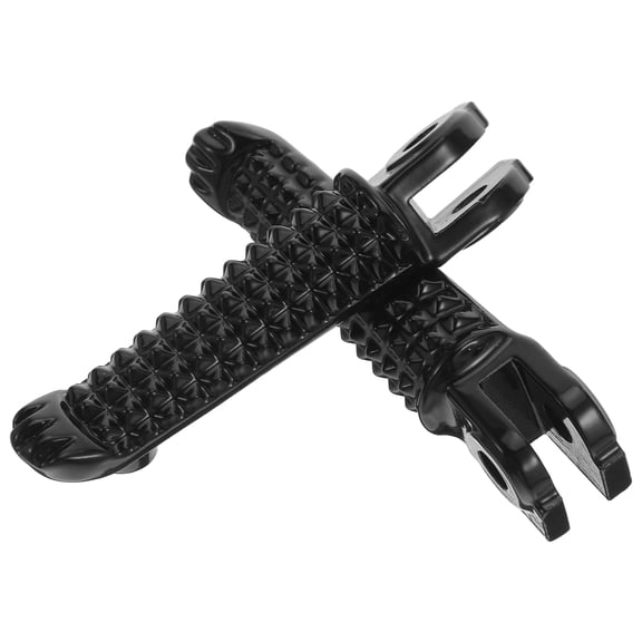 WEAVILUX Universal Motorcycle Foot Pegs, Iron Construction, 2 Pieces, Replacement Parts for Bikes and Motorcycles